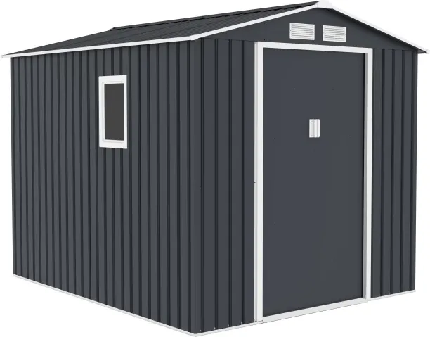 FDB Archer Plus C-2 Metal Garden Shed
