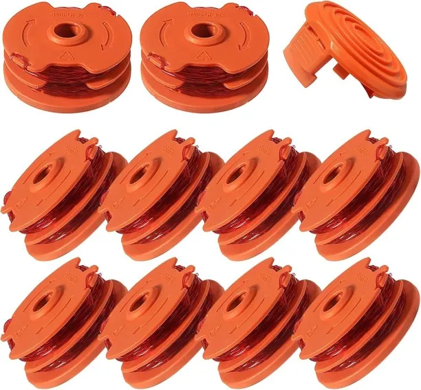 Junxidz WA0007/ 50022833 Replacement Line Trimmer Spool 16ft 0.065'' for WG116 WG119 WG183 Corded E…