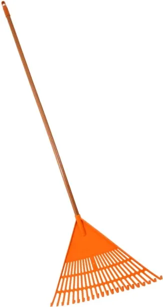 Garden Master Plastic Rake Orange Garden Tool Kit