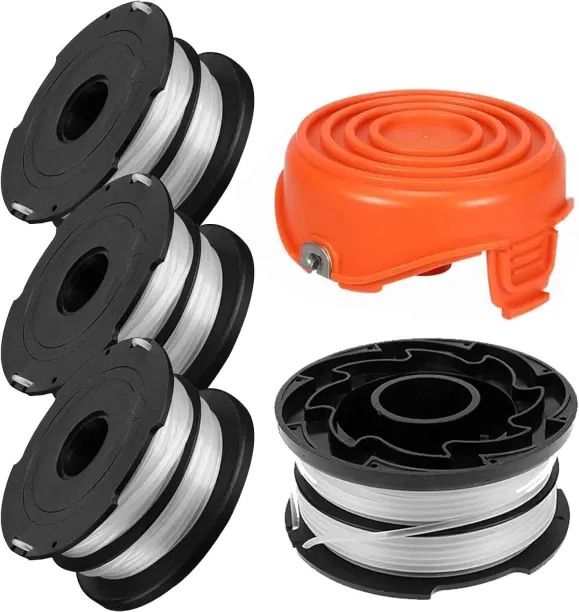 Junxidz DF-065 Replacement Trimmer Dual Line Spool Compatible with Black Decker Weed Eater GH700 GH…