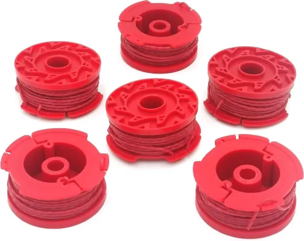 Junxidz CMZST080 CMZST0803 Weed Eater String Trimmer Line 0.080\" 20Ft 6-Pack,Compatible with CMCST…