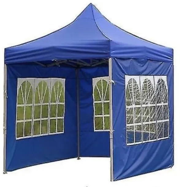fancystuff Waterproof Gazebo With Side Wall Window 3x3m Gazebo