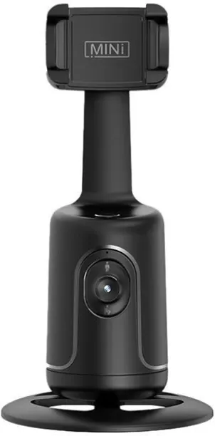 BeiShi 360 Rotating Face Tracking Tripod for Phone with Rechargeable Battery DSLR Gimbal for Camera