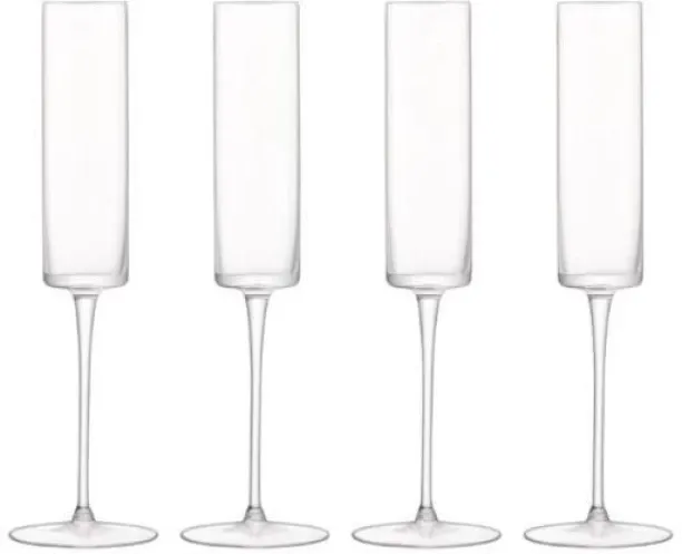 MS Iberian champagne flute 6 piece (Pack of 6) MS00002025005 Wine  Glass Set