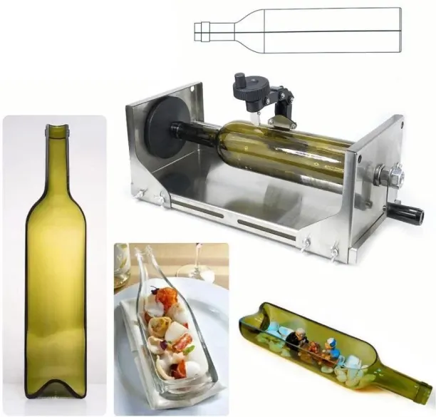 Solala Glass Bottle Cutter, Upgraded Bottle Cutting Tool Kit, DIY Machine for Cutting Wine, Beer, L…