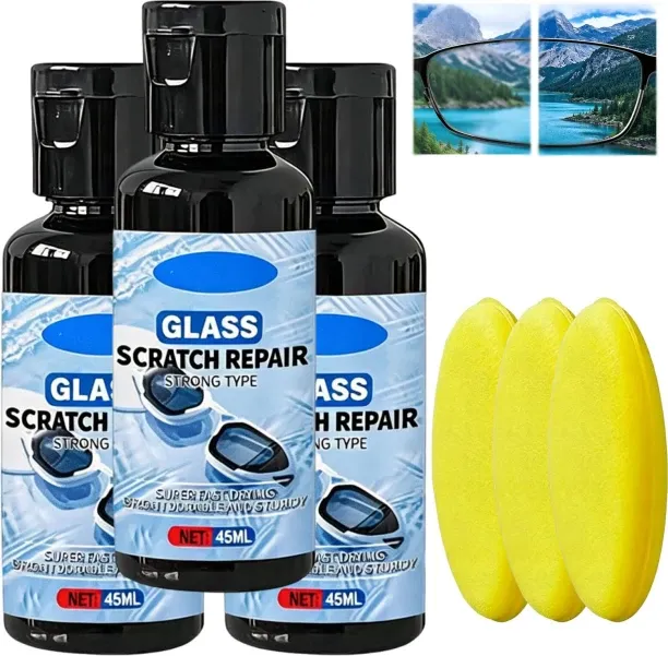Duomi Vision Lens Scratch Remover,Fast Glass Scratch Repair,Scratch Remover For Eyeglasses,45ml,Eye…