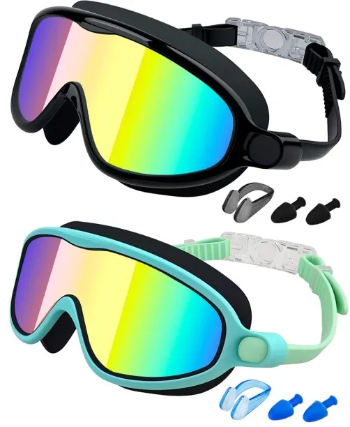 marevic Swim Goggles 2 Pack,for Kids Swimming Goggles