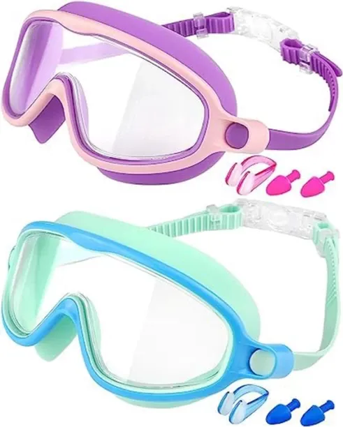 marevic Swim Goggles 2 Pack,for Kids Swimming Goggles