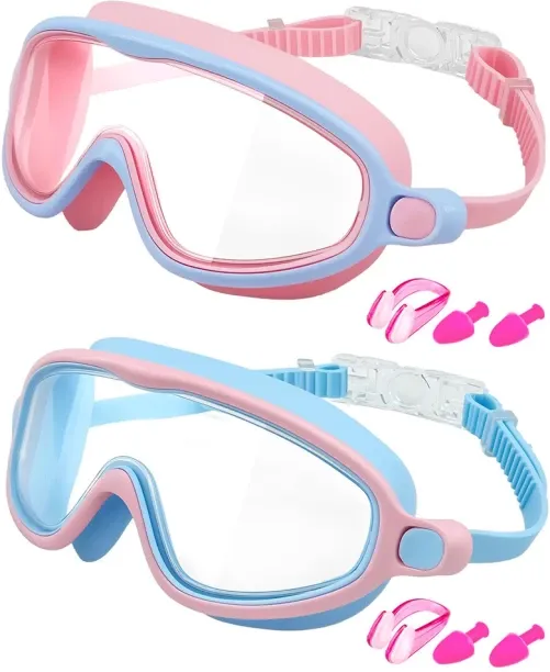 marevic Swim Goggles 2 Pack,for Kids Swimming Goggles