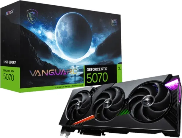 MSI NVIDIA G5070-12VGS GDDR7 Graphics Card