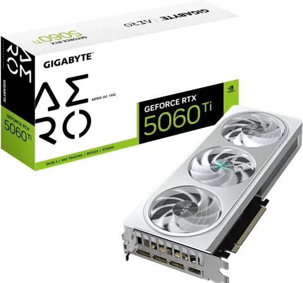 GIGABYTE NVIDIA GV-N506TAERO OC-16GD GDDR6X Graphics Card