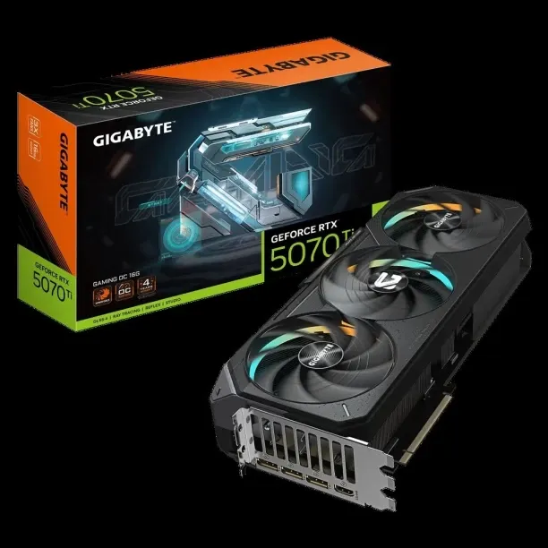 Gigabyte NVIDIA GV-N507TGAMING OC-16GD GDDR7 Graphics Card