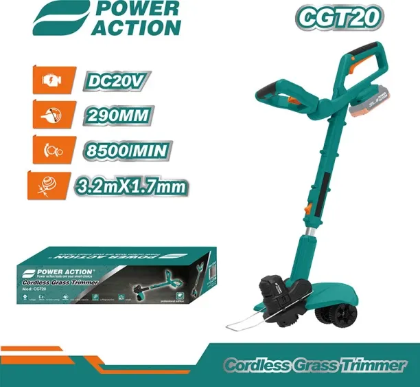 Power action CGT20 Cordless Grass Trimmer