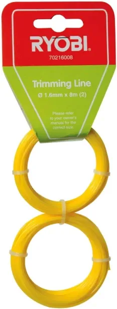 Ryobi Grass Trimmer Line Length: 8 m