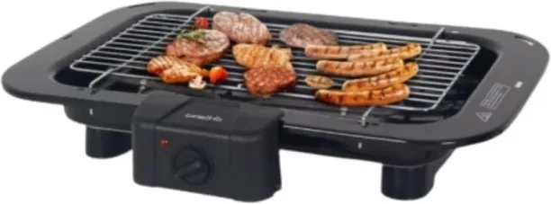 LumaBella Electric Braai – Smokeless Rib Roaster Grill