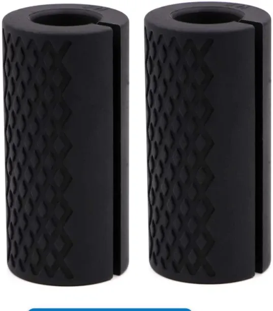 HOME GYM Gym Weight Bar Barbell Silicone Grips - 2 Piece Foam