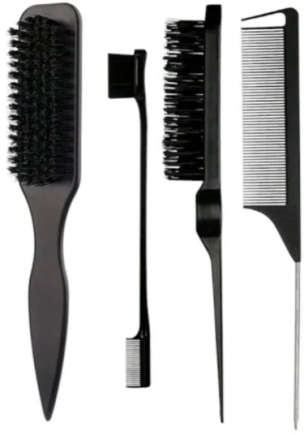 Lumora Multistyle Comb Kit 4 PCK Hair Brush