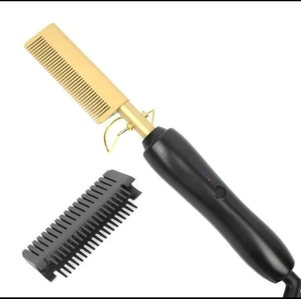 Aerbes AB-J255 Hair Styling Press Comb 2 In 1 Condere