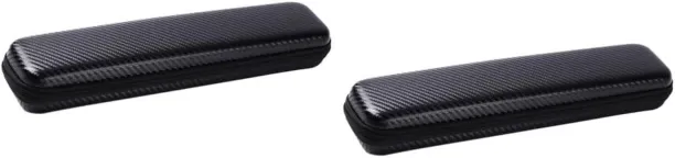 ONESTOGO 2 pcs Hairdressing Carry Irons Classic Black Travel Hair Comb Curling Daily Styler Tool Us…