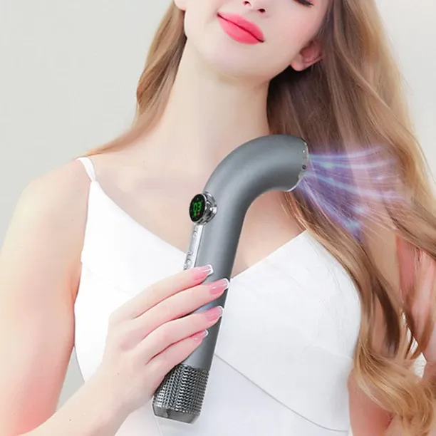 Solala Hair dryer, rechargeable digital display wireless high-speed hair dryer for home dormitory a…