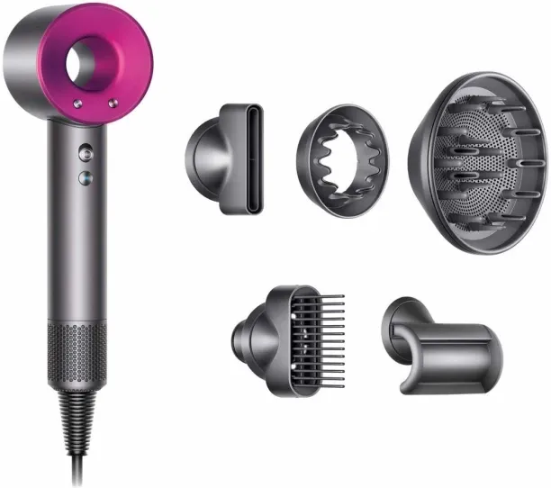 Generic Super Sonic Hair Dryer Negative Ion Volumizing Hot Air Blower Hair Dryer