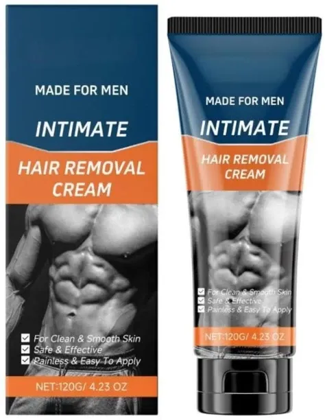 LIUHUI Hair Removal Cream for Men - Gentle Depilatory Cream for Underarm, Chest, Body & Sensitive S…