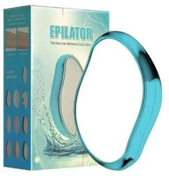 Lihle Epilator Painless Hair Removal Exfoliator - Gentle Skin Friendly Full Body