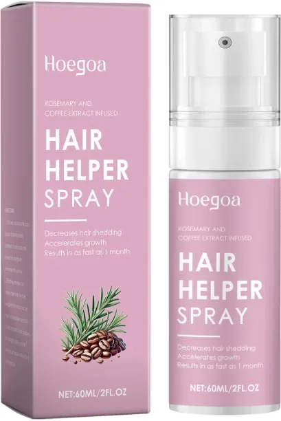 hoegoa Rosemary Hair Nourishing Spray Strengthen Growth Repair Scalp Damage Keep Shiny Restore Soft…