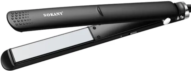 Sokany Hair Straightener Iron Ceramic for Wet Dry Hair Hair Straightener