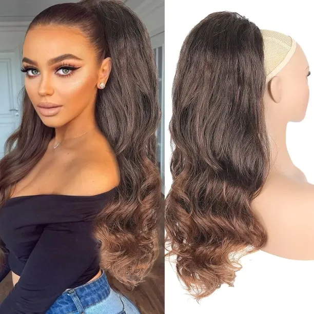 LAHDEK Long Hair Wig