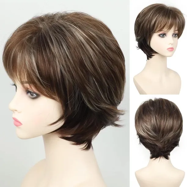 LAHDEK Long Hair Wig
