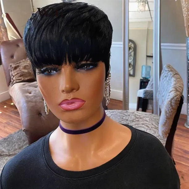 wangran Short Hair Wig