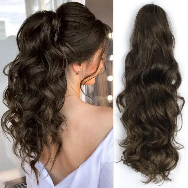 LAHDEK Long Hair Wig