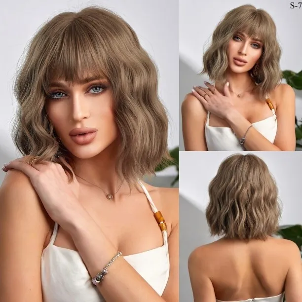 WATER ROMANCE Short Hair Wig