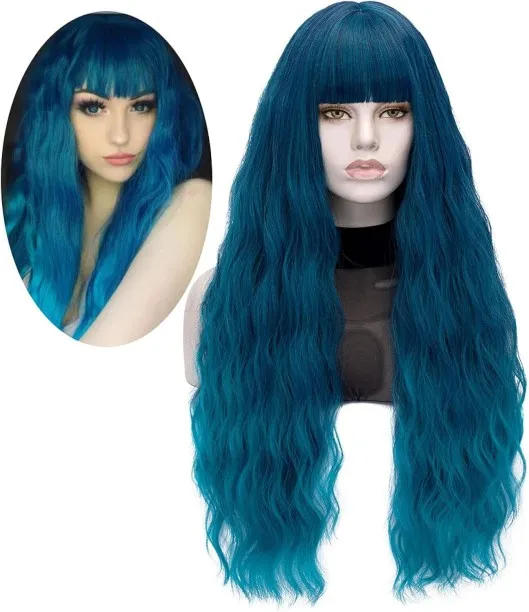LAHDEK Long Hair Wig