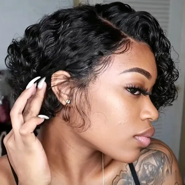 wangran Short Hair Wig
