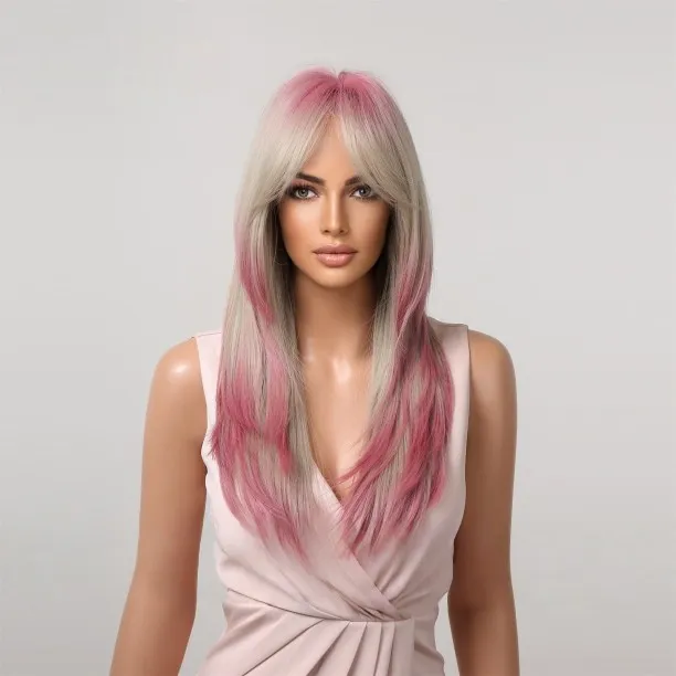 WATER ROMANCE Long Hair Wig