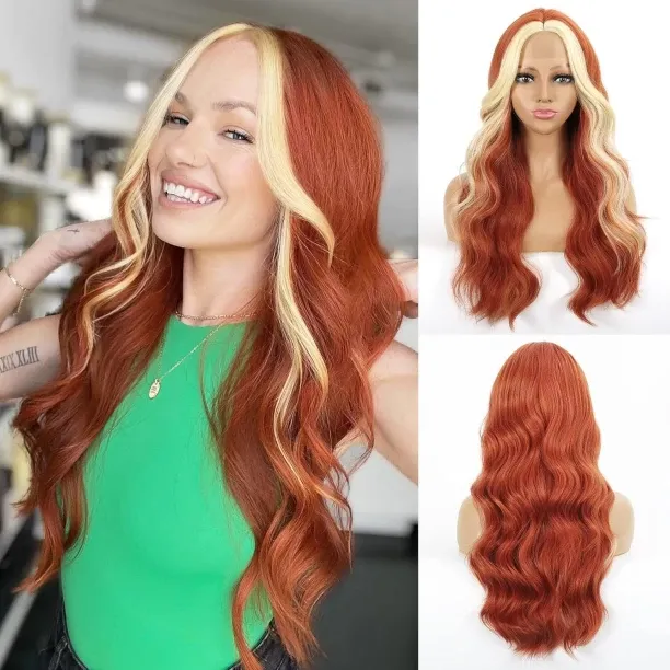 LAHDEK Long Hair Wig