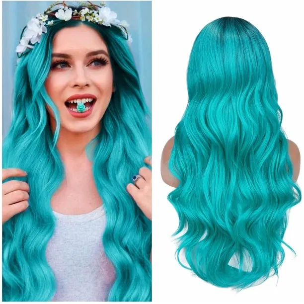 LAHDEK Long Hair Wig