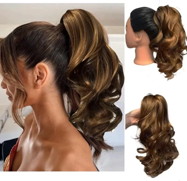 LAHDEK Long Hair Wig