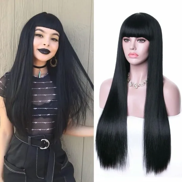 LAHDEK Long Hair Wig