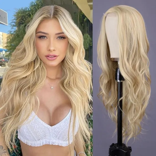 LAHDEK Long Hair Wig