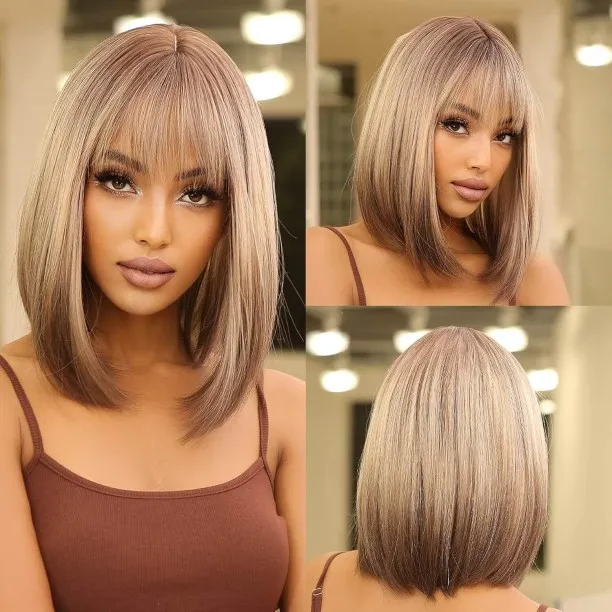 LAHDEK Long Hair Wig