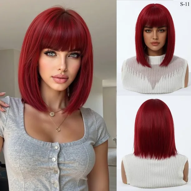 WATER ROMANCE Short Hair Wig