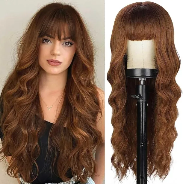 LAHDEK Long Hair Wig