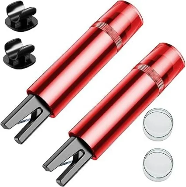 marevic 2 x Safe Car Emergency Hammer, Car Windscreen Breaker with Seat Belt, Quick Cutter Emergenc…