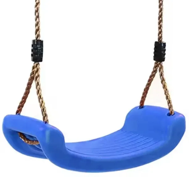 Amigo Swing Rope Seat Swing Set Heavy Duty for Kids Outdoor & Indoor Playground Plastic Small Swing
