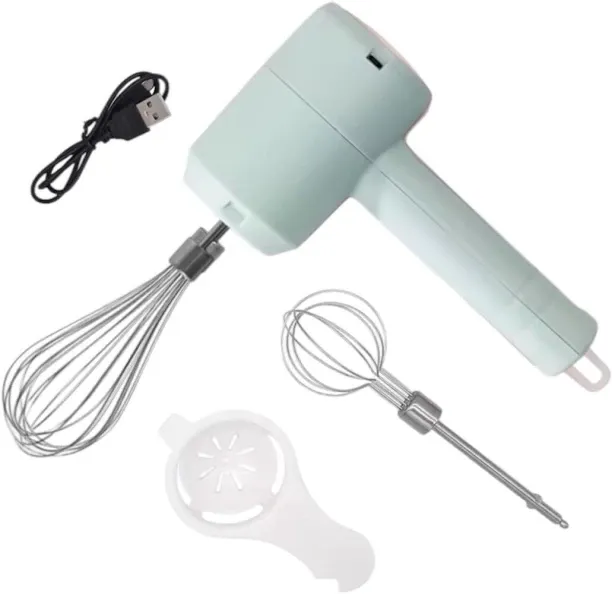 Flycross Portable Electric Cordless Handheld Mixer 50 W Hand Blender