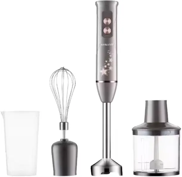 Sokany 4-In-1 Electric 600W Hand Held Blender- SK-02012 600 W Hand Blender