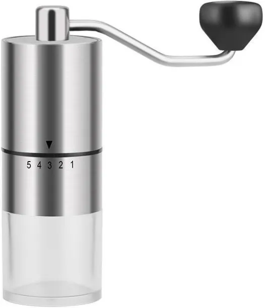 Flycross Manual Coffee Grinder For Espresso,French Press,5 Adjustable Settings,Hand Maker with Buil…